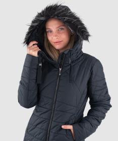 Woox Pinna Antracit Chica dámska zimná bunda
