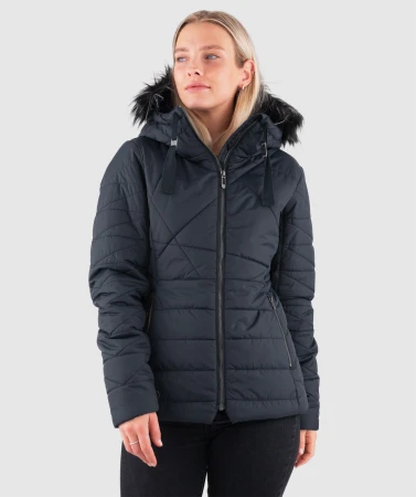 Woox Pinna Anthracite Chica dámská zimní bunda