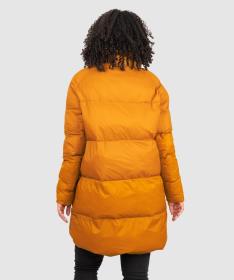 Woox Pinna Buckthorn Brown Chica dámský kabát