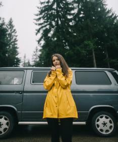 Woox Nepremokavý plášť Pluviam Urban Golden Chica