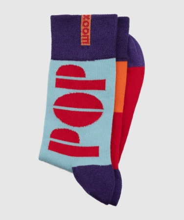 WOOX Pop Azure pánské ponožky