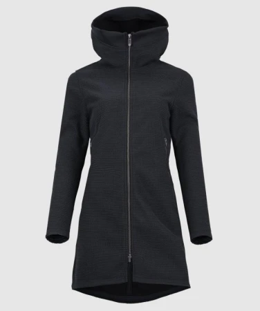 Woox Rajala Black Beauty woolshellový kabát