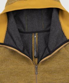 Woox Woolshellový kabát Rajala Buckthorn Brown