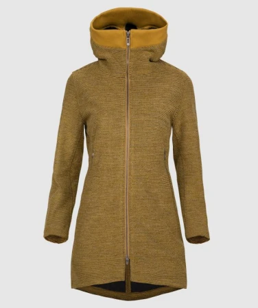 Woox Woolshellový kabát Rajala Buckthorn Brown