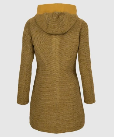 Woox Woolshellový kabát Rajala Buckthorn Brown