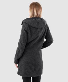 Woox Woolshellový kabát Rajala Dark