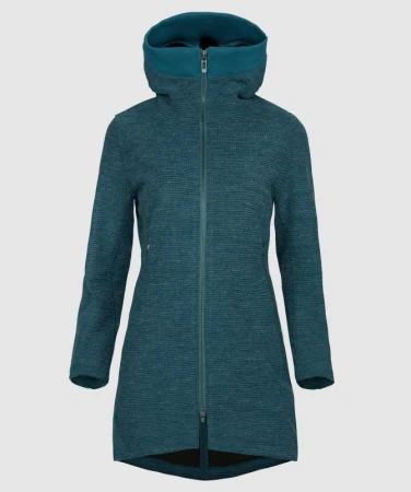 Woox Rajala Legion Blue dámský Woolshellový kabát