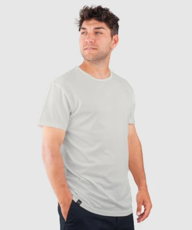 WOOX Renovatur Off White pánské triko