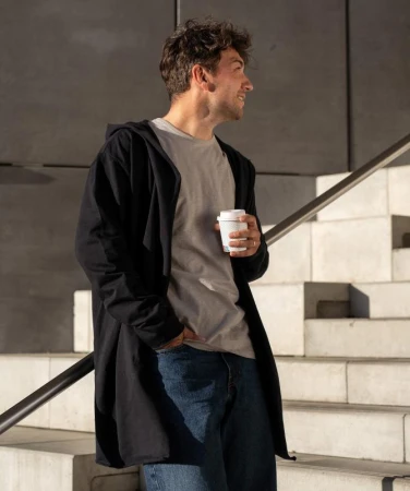 WOOX Rinn Black Beauty pánský kardigan