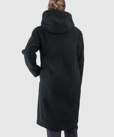 Woox Rojan Black Beauty dámský woolshellový kabát