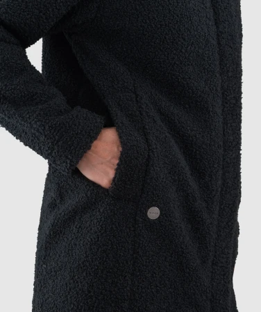 Woox Rojan Black Beauty dámský woolshellový kabát