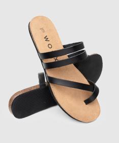 Woox Sana Ater Black dámské žabky