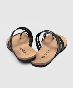 Woox Sana Ater Black dámské žabky