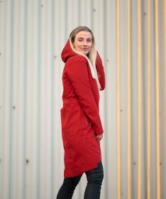 Woox Simme Red Dahlia dámská větrovka