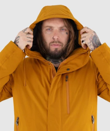 Woox Sund vol.II Buckthorn Brown pánská parka + triko zdarma