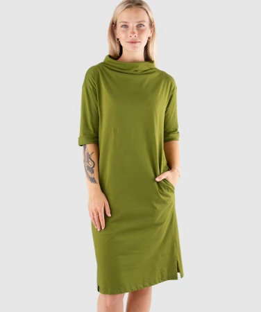 WOOX Swidnicka Avocado dámské šaty
