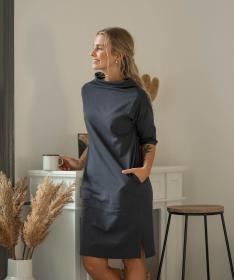 WOOX Šaty Swidnicka Blue Nights