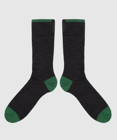 WOOX Taupo Basilico pánské merino ponožky