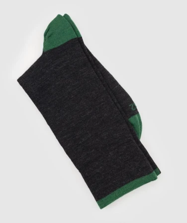 WOOX Taupo Basilico pánské merino ponožky