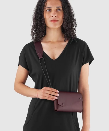 WOOX Teneo Burgundy popruh