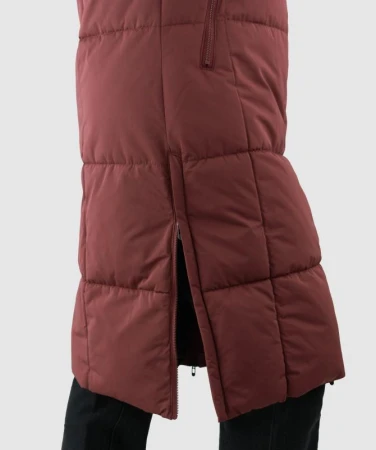 WOOX Ticinese Oxblood Red dámský kabát