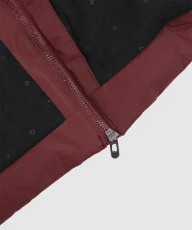 WOOX Ticinese Oxblood Red dámský kabát