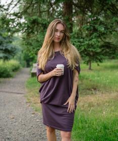 Woox Timanfaya Plum Perfect šaty