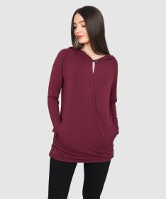 Woox Twister Ladies Rubesco mikina Woox Twister Ladies Rubesco mikina