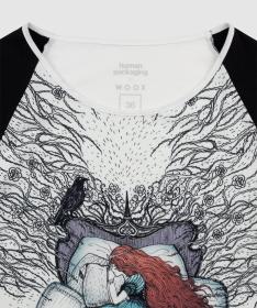 WOOX Tričko Usse Off White