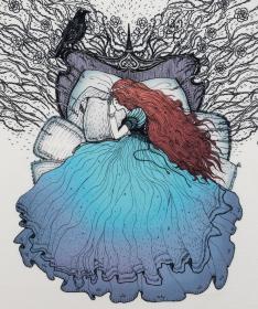 WOOX Tričko Usse Off White