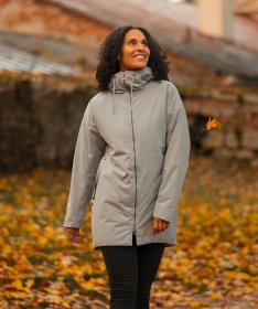 Woox Varenne Ultimate Grey dámská zimní bunda