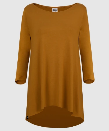 WOOX Vejle Golden Brown dámská tunika