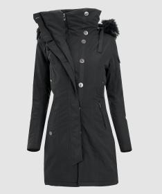 Woox Ventus Calida Pirate Black Chica dámská zimní bunda