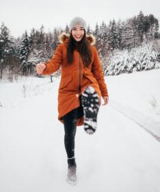 Woox Ventus Calida Umber Chica dámska zimná bunda