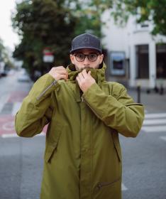 Woox Ventus Urban Avocado Senor pánska vetrovka