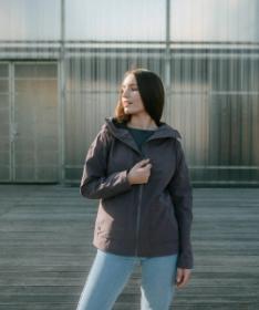 Woox Větrovka Ventus Urban Black Plum Chica