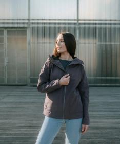 Woox Větrovka Ventus Urban Black Plum Chica