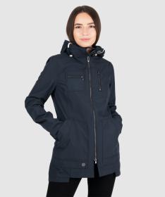 Woox Ventus Urban Blueberry Long Chica dámska vetrovka