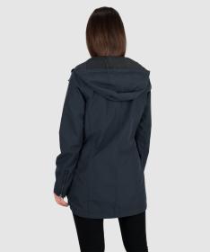 Woox Ventus Urban Blueberry Long Chica dámska vetrovka