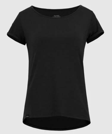 WOOX Wanaka Anthracite dámské merino triko
