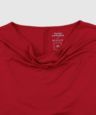 WOOX Zambezi Haute Red dámské šaty