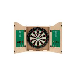 Xq Max Kabinet se sisalovým terčem a šipkami HOME WOODEN