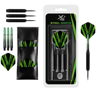 Xq Max Šipky Steel Black Coated 23g Xq Max Šipky Steel Black Coated 23g