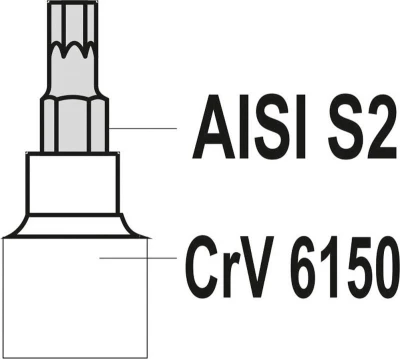 Yato Bity Torx sada 12 ks (CrV 6150)