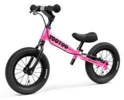 Yedoo Yootoo Alu - Ružové detské odrážadlo + reflexná sada Yedoo Yootoo Alu - Ružové detské odrážadlo + reflexná sada