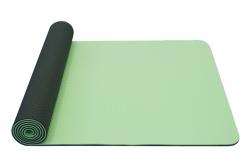 YATE Yoga mat dvouvrstvá TPE zelená YATE Yoga mat dvouvrstvá TPE zelená