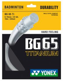 Yonex BG 65 Ti badmintonový výplet 10 m Yonex BG 65 Ti badmintonový výplet 10 m