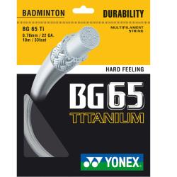 Yonex BG 65 Ti badmintonový výplet 200 m