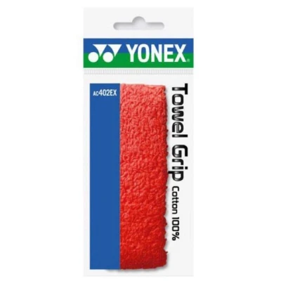 Yonex Towel Grip froté omotávka červená Yonex Towel Grip froté omotávka červená