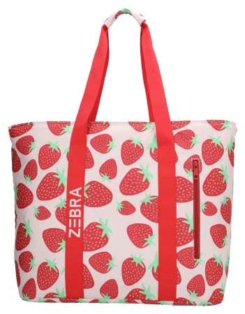 Zebra Trends Sally W00758 Strawberry plážová taška